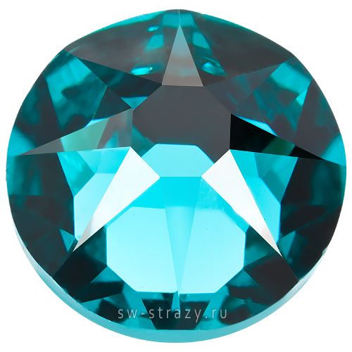 Стразы горячей фиксации 2038 ss 10 Blue Zircon HF