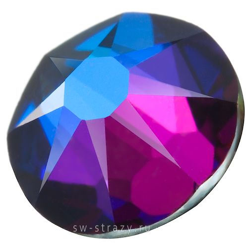 Стразы горячей фиксации 2078 ss 34 Crystal Meridian Blue HF