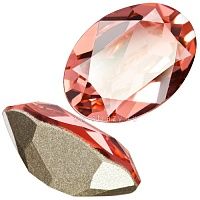 Кристаллы 4120 18x13 mm Rose Peach