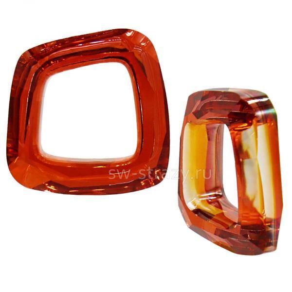 Кристаллы 4437 14 mm Crystal Red Magma
