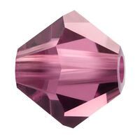 P Rondelle Bead 5328 3 mm amethyst