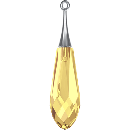 Кулоны 6532 31,5 mm Crystal Metallic Sunshine Gold