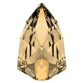 Кристаллы 4707 13,6x8,6 mm Crystal Golden Shadow