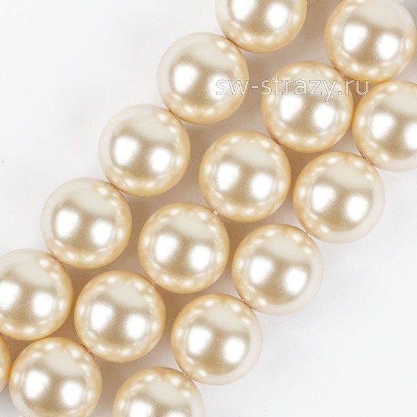 Round Pearl 1H 4 mm White