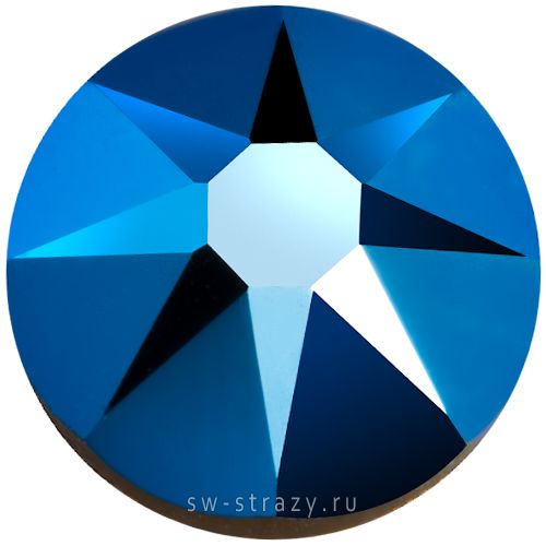 Стразы горячей фиксации 2078 ss 34 Crystal Metallic Blue HF