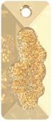 Кулоны 6925 26 mm Crystal Golden Shadow
