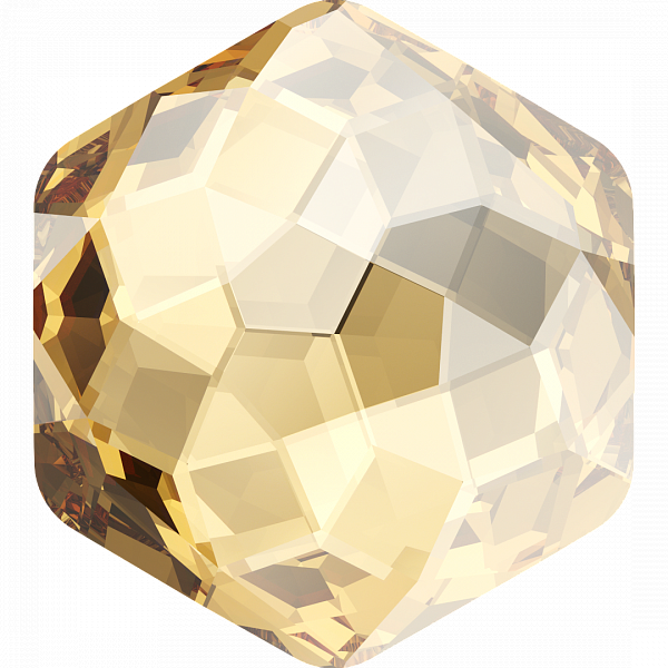 Кристаллы 4683 10,0x11,2 mm Crystal Golden Shadow